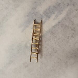 Gold Tone Ladder Pin